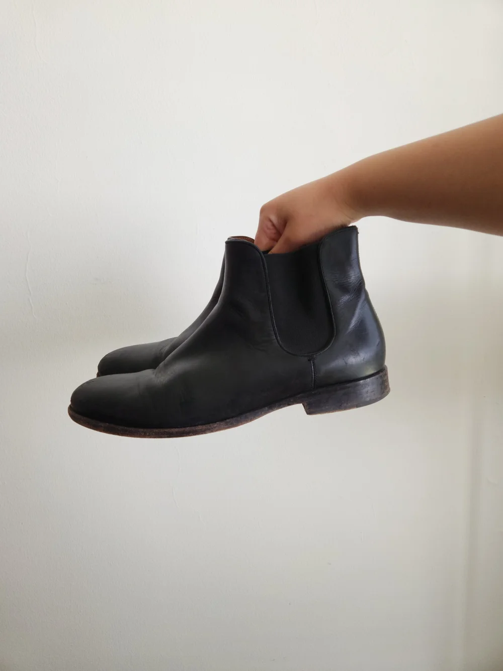 Cole Haan Black Leather Chukka Boots